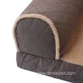 Wholesale Custom Soft Plush Cushion Sofa Pet Bed